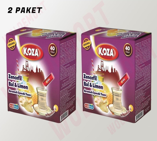 Zencefil Bal & Limon Aromalı Içecek Tozu 2 Paket