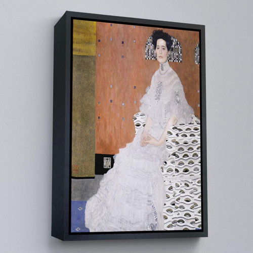 Çerçeveli Gustav Klimt Fritza Riedler'İn Portresi Tablo-7340