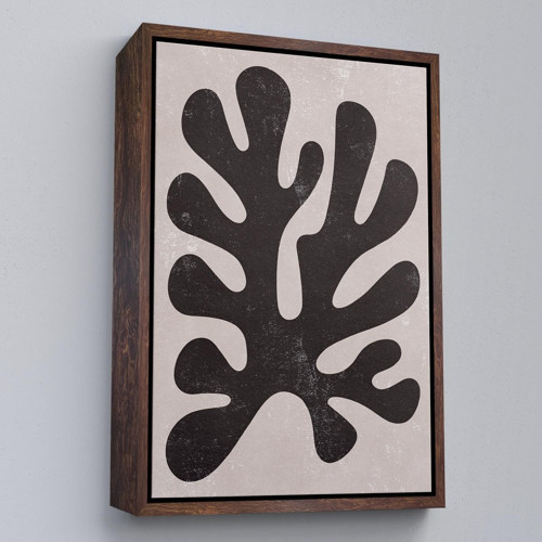 Çerçeveli Henri Matisse Tarzı Soyut Sanat Tablosu-7619