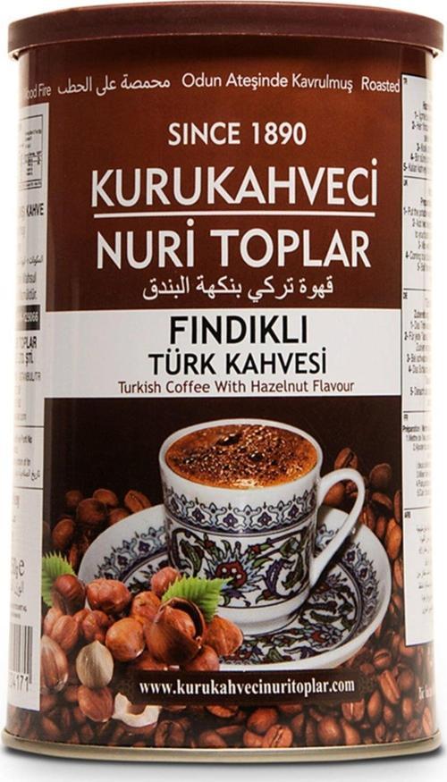 Türk Kahvesi Fındıklı 250 Gr Teneke Kutu