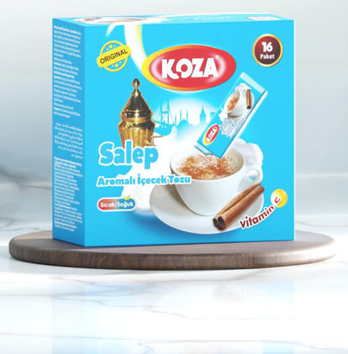 Tek Içimlik Salep Aro. Içecek Tozu (16 Stick)