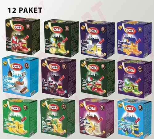 Tek Içimlik Içecek Karışık Set 12 Paket