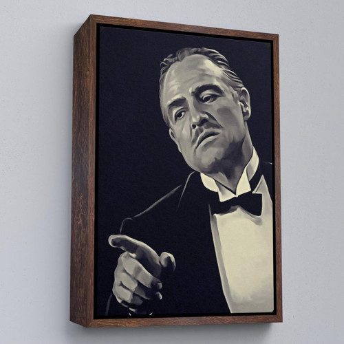 Çerçeveli Godfather Mafya Film Tablo-7716
