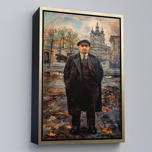Çerçeveli Sovyet Lideri Vladimir Lenin Tablo-7973
