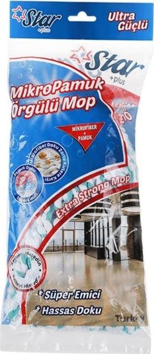 Micropamuk Örgülü Mop Star Str-103