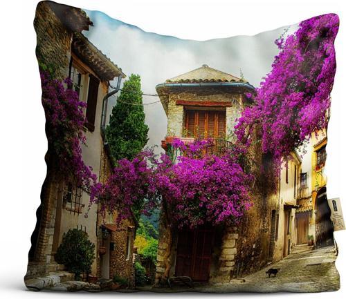 Kırlent Kılıfı 42x42cm Dekoratif Kırlent Yastık Kılıfı Yeni Sezon Modeli Krm 41