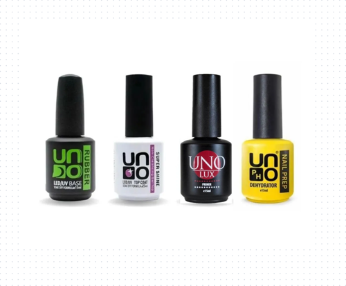 Süper 4'lü Set ( Rubber BaseCoat,S.Shine TopCoat,LuxPrimer,Dehydrator) 15 ml