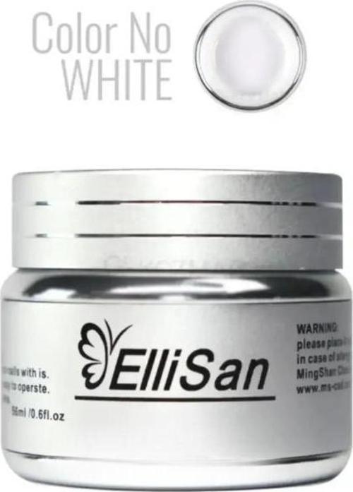 Ellisan Protez Tırnak Jeli - Builder Gel 56 Gram - No: White