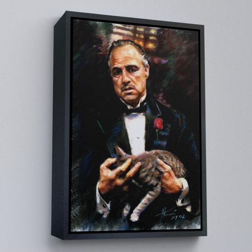 Çerçeveli Godfather Mafya Film Tablo-7763