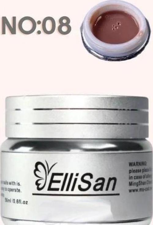 Ellisan Protez Tırnak Jeli - Builder Gel 56 Gram - No: 008