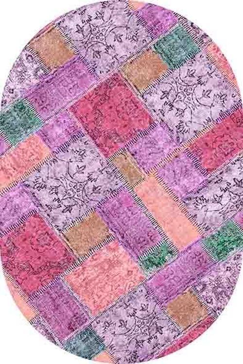 Oval Paspas Saçaklı Paspas Püsküllü Süngerli Hol Banyo Paspası 40x60cm Yeni Sezon 0411