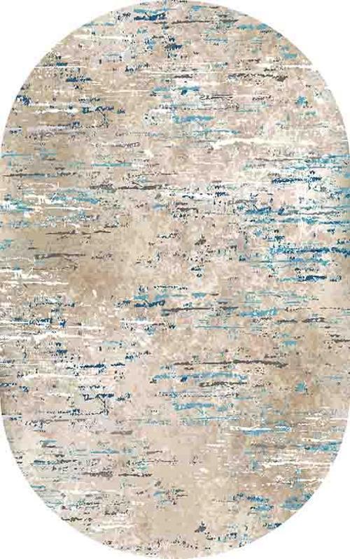 Oval Yolluk Paspas Saçaklı Püsküllü Süngerli Hol Banyo Paspası 50x80cm Yeni Sezon 0287