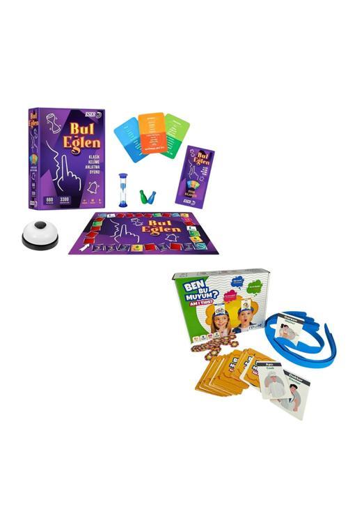 2 Oyun Bir Arada Avantajlı Paket  - Bul Eğlen (Yerli Tabu) + Ben Bu Muyum ?