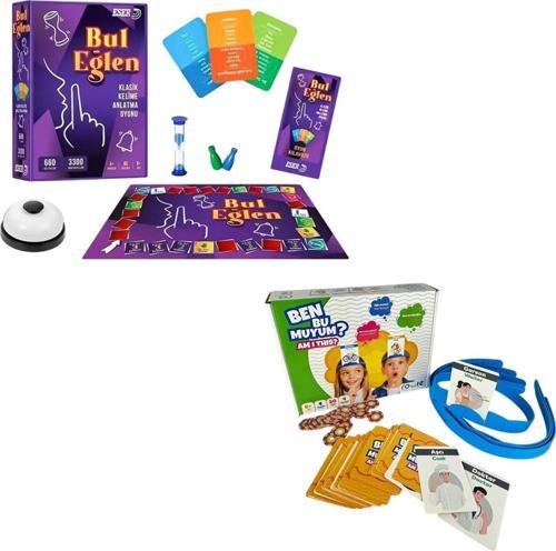 2 Oyun Bir Arada Avantajlı Paket  - Bul Eğlen (Yerli Tabu) + Ben Bu Muyum ?