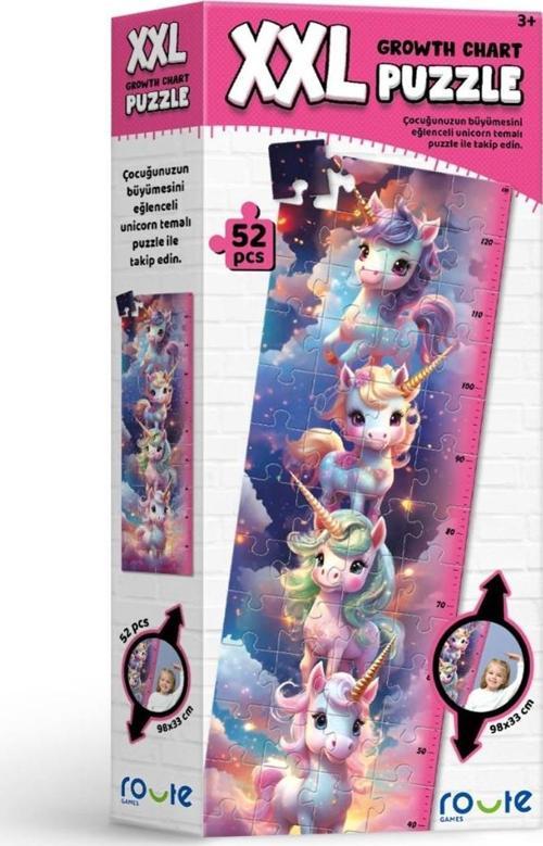 Xxl Puzzle Eğlenceli Unicorn 98* 33 Cm