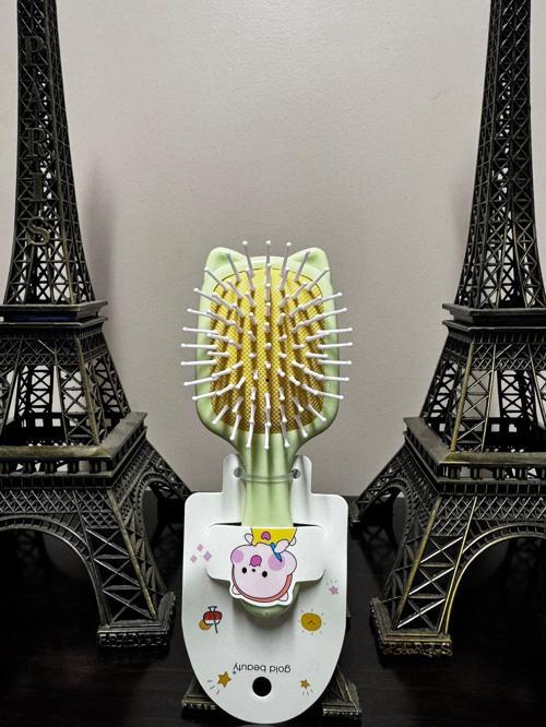 Bebek Tarağı Bebek Saç Fırçası Yeşil Renk