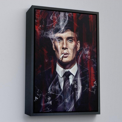 Çerçeveli Thomas Shelby - Tommy Shelby Tablo-7842