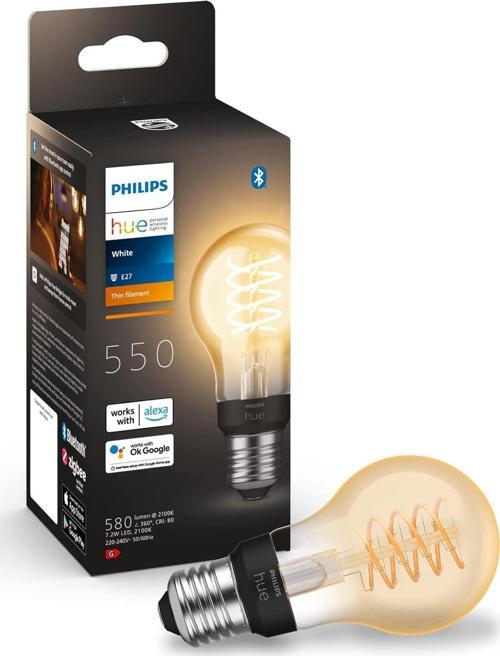 HueW 7W A60 Filament Ampul E27 Sarı Işık 929003051401