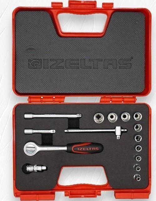 1/4'' Altı Köşe Karbüratör Lokma Anahtar Takımı 15 Parça