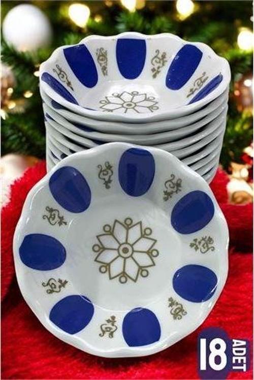 Melamin Çay Tabağı 18 Adet Geleneksel Türk Çay Bardağı Altlığı