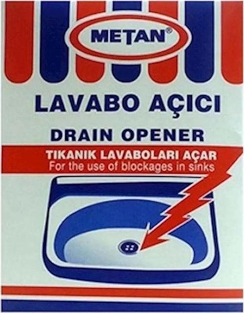 Metan Lavabo Açıcı 40 Gr-3'Lü