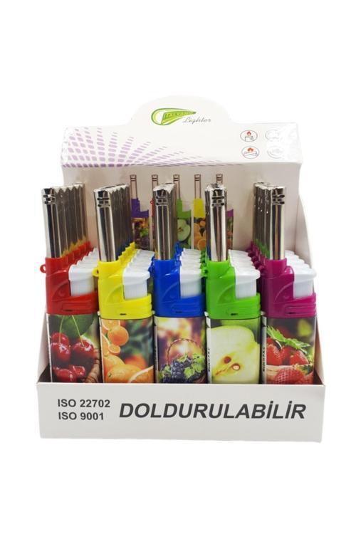 Desenli Mutfak Çakmağı 25 Adet