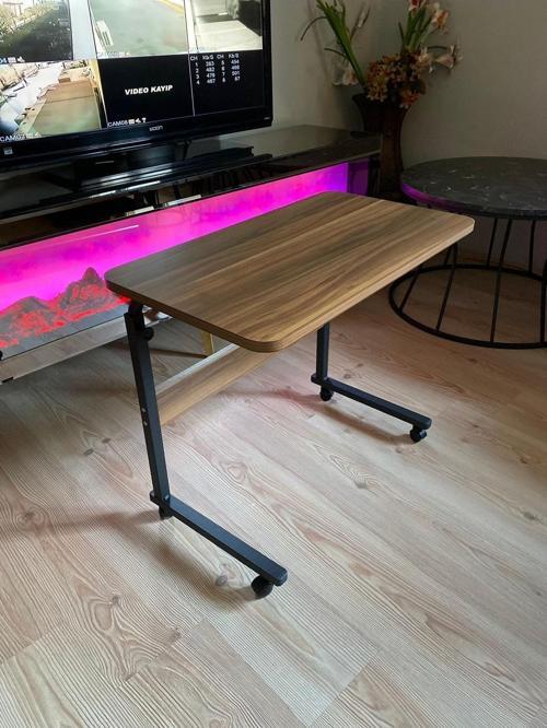 Yükseklik Ayarlı Laptop Sehpası, Çalışma Masası, Bilgisayar Masası