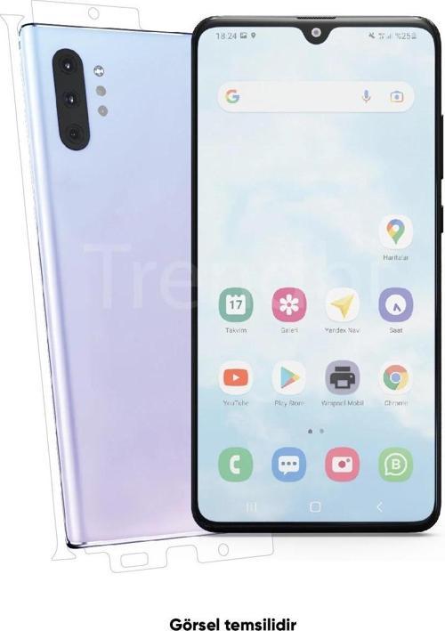 Galaxy Z Flip7 Parlak Arka ve Yan Koruyucu TPU Film