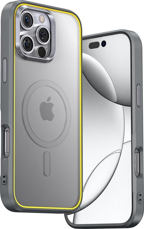 The Future Iphone 16 Pro Max Kılıfı, Magsafe Uyumlu Telefon Kılıfı, Natural Titanium