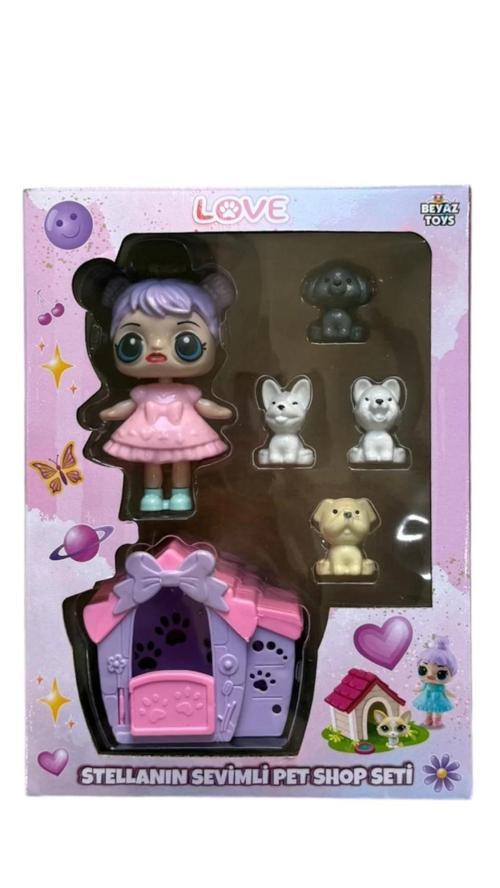 Stella’nın Sevimli Pet Shop Seti  Eğlenceli Oyuncak Hayvan Dükkanı Seti