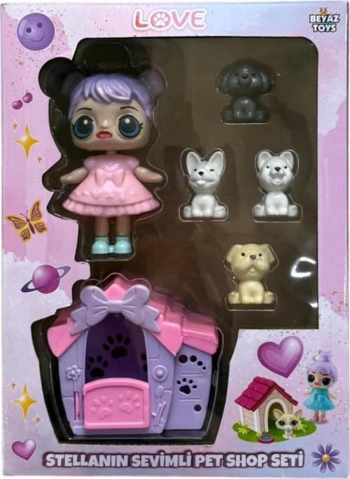 Stella’nın Sevimli Pet Shop Seti Eğlenceli Oyuncak Hayvan Dükkanı Seti