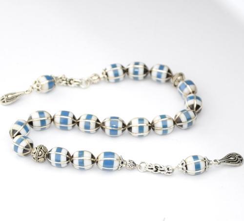 Beyzi Kesim Karpuz İşleme Galalith ve Oltu Taşı Zaza Tespih