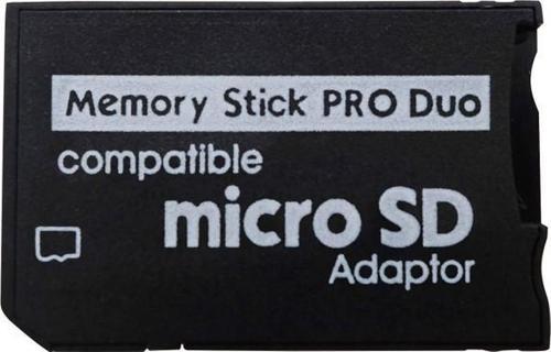Memory Stick Pro Duo Adaptör Hafıza Kartı Adaptör Mikro Sd Kart Çevirici
