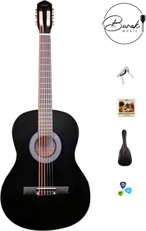 4/4 Siyah Gitar Seti