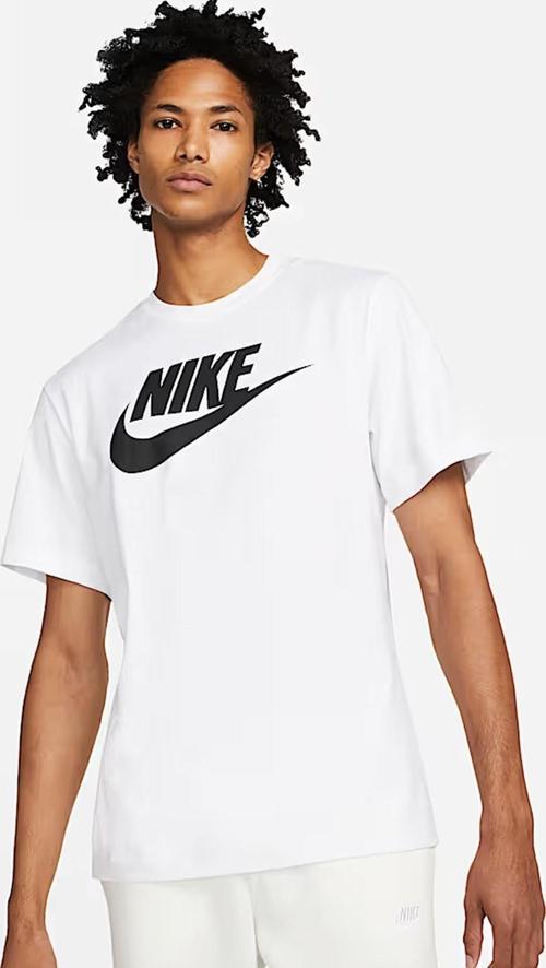 Sportswear Futura Swoosh Logo Tee T Shirt Unisex Baskılı Tişört Beyaz