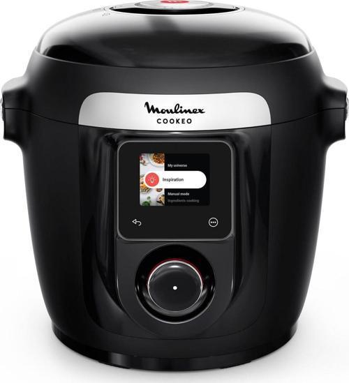 Cookeo Wi-Fi Multicooker Set – 10 Mod, 100+ Tarif, Extra Crisp Yağsız Kızartma Aparatıyla