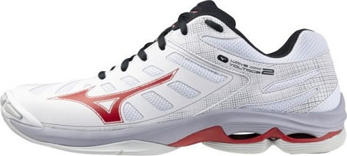 Wave Voltage 2 Unisex Voleybol Ayakkabısı Beyaz / Kırmızı