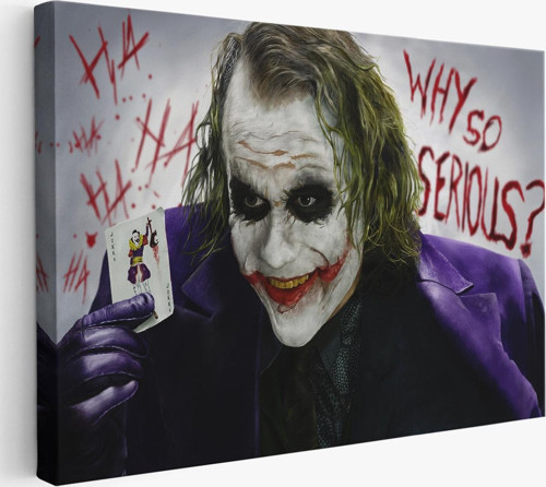 Why So Serious Joker Tablosu-6618