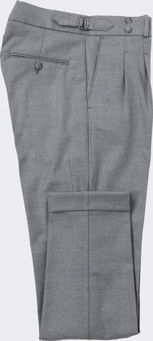 Modern Çift Pileli Erkek Pantolon-KAW2264W