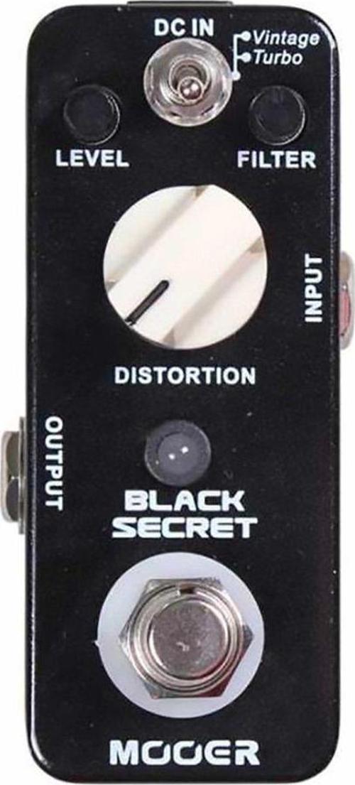 MDS1 Micro Serisi Black Secret Distortion Pedalı