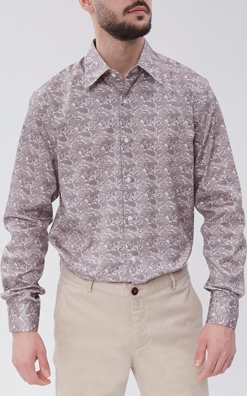 Rahat ve Şık İğneli Yaka Slim Fit Erkek Gömlek-KAW4403S