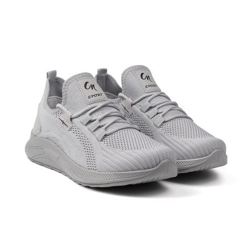 Erkek Buz Siyah Sneaker Spor Ayakkabı Rahat Hafif Günlük