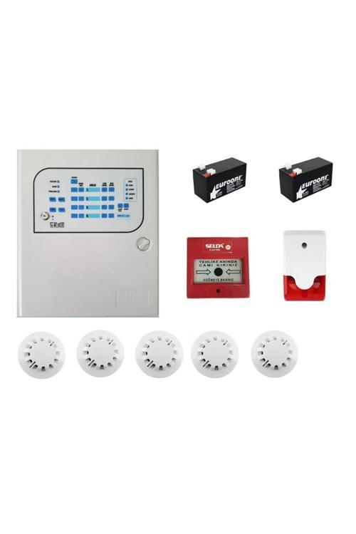 5 Li Yangın Alarm Seti