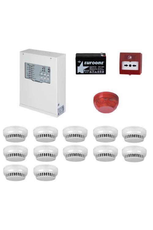 Teknim Yangın Alarm Sistemi Seti 12 Li