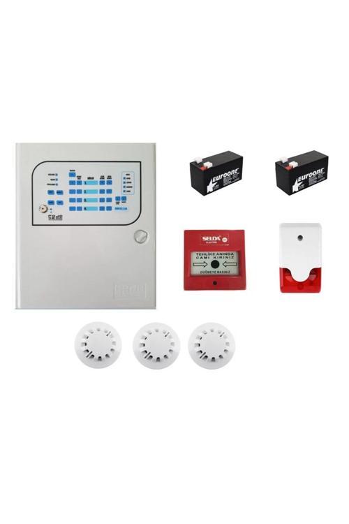 3 Lü Yangın Alarm Seti