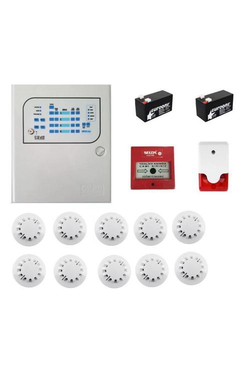 10 Lu Yangın Alarm Seti