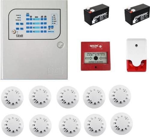 10 Lu Yangın Alarm Seti