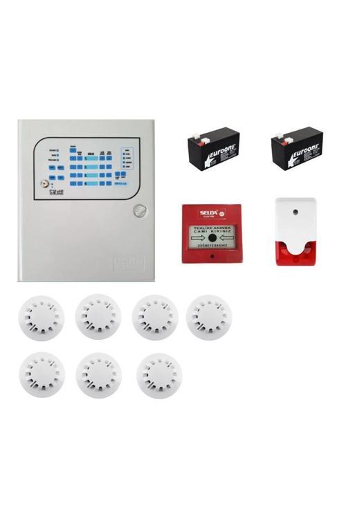 7 Li Yangın Alarm Seti