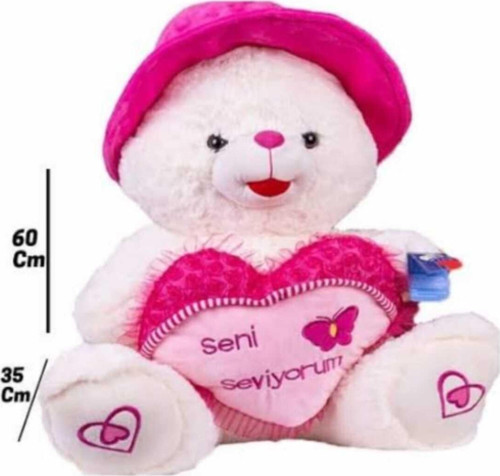 Berattoys 60 Cm Peluş Ayı Dev Peluş Ayıcık Peluş Oyuncak Ayı