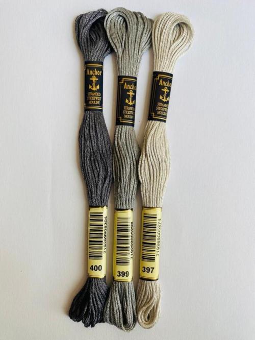 Mouline 3'lü Goblen Kanaviçe Nakış Ip Setleri